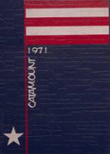 Greenfield-Central High School 1971 yearbook cover photo