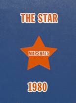 Marshall County High School 1980 yearbook cover photo