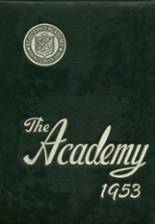 St. Joseph's Academy 1953 yearbook cover photo