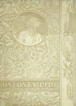 1940 Oneonta High School Yearbook from Oneonta, New York cover image