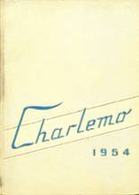 St. Charles High School 1954 yearbook cover photo