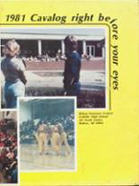 Bishop Neumann High School 1981 yearbook cover photo