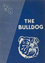 Stamford High School 1958 yearbook cover photo