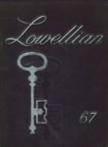 Lowell High School 1967 yearbook cover photo