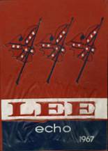 Lee High School 1967 yearbook cover photo
