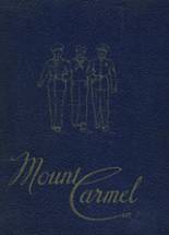Mt. Carmel High School 1943 yearbook cover photo