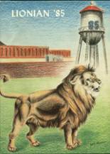 Goddard High School 1985 yearbook cover photo