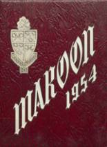 Madisonville High School 1954 yearbook cover photo