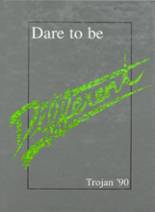 1990 Troy High School Yearbook from Troy, Kansas cover image