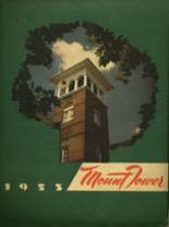 Mt. St. Joseph High School 1953 yearbook cover photo