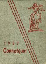 East Islip High School 1957 yearbook cover photo