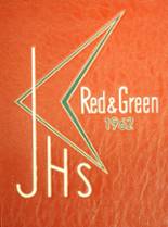Jamestown High School 1962 yearbook cover photo