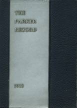 Francis W. Parker School 1933 yearbook cover photo