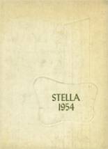 1954 Our Lady of Grace High School Yearbook from Colebrook, New Hampshire cover image