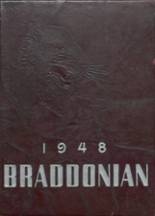 General Braddock High School 1948 yearbook cover photo