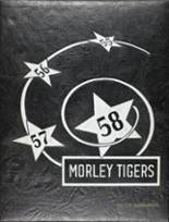 Morley Consolidated High School 1958 yearbook cover photo