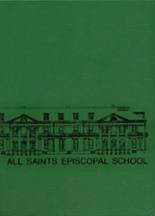 All Saints Episcopal High School 1988 yearbook cover photo
