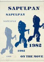 Sapulpa High School 1982 yearbook cover photo