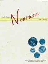 1987 Bishop Neumann High School Yearbook from Wahoo, Nebraska cover image