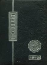 South Philadephia High School for Girls 1945 yearbook cover photo