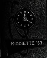 Middlebury High School 1963 yearbook cover photo