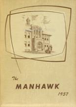 Manchester High School 1957 yearbook cover photo