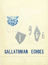 Gallatin County High School 1966 yearbook cover photo