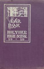 Holyoke High School 1919 yearbook cover photo