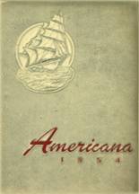 1954 Butler Township High School Yearbook from Fountain springs, Pennsylvania cover image