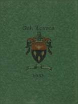 Oak Grove School 1932 yearbook cover photo