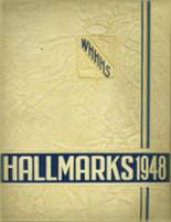 Hall High School 1948 yearbook cover photo