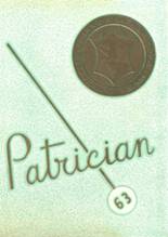 1963 St. Patrick's High School Yearbook from Richmond, Virginia cover image