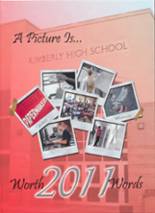 Kimberly High School 2011 yearbook cover photo