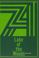 Lake of the Woods High School 1974 yearbook cover photo