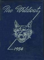 Checotah High School 1954 yearbook cover photo