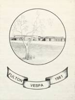 Fulton High School 1981 yearbook cover photo