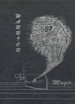 Okarche High School 1987 yearbook cover photo