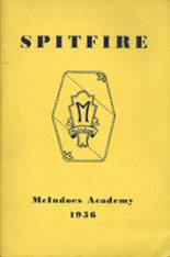 Mcindoes Academy 1956 yearbook cover photo