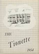 1954 West Forest Area High School Yearbook from Tionesta, Pennsylvania cover image