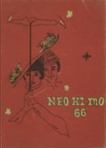 Neosho High School 1966 yearbook cover photo
