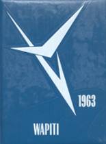 Augusta High School 1963 yearbook cover photo