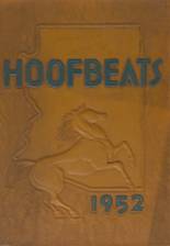 North High School 1952 yearbook cover photo