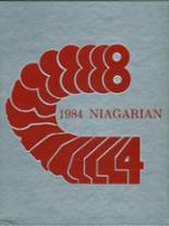 Niagara Falls High School 1984 yearbook cover photo