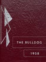 1958 Burke High School Yearbook from Burke, South Dakota cover image