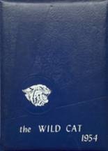 Riley County High School 1954 yearbook cover photo