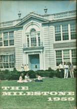 Laurel High School 1959 yearbook cover photo