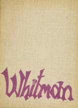 Whitman High School 1970 yearbook cover photo