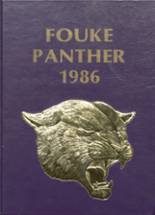 Fouke High School 1986 yearbook cover photo