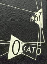 Oconto High School 1957 yearbook cover photo