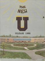 Union High School 1982 yearbook cover photo